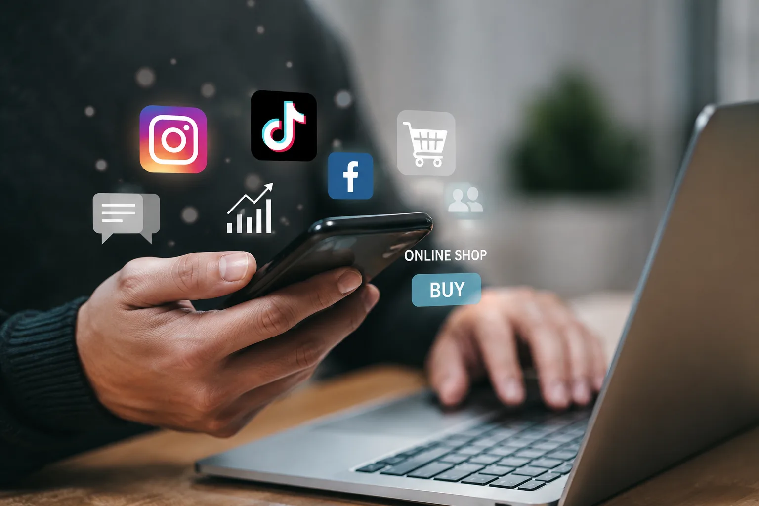 Bizneset në Kosovë po rrisin shitjet përmes Instagram dhe TikTok