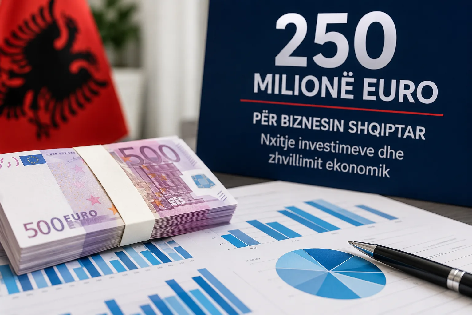  Paketa 250 milionë euro financim për bizneset shqiptare